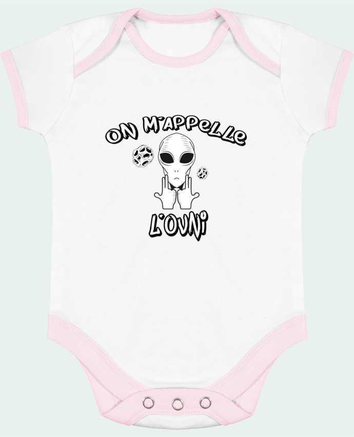 Body bébé manches contrastées Ovni Jul par tunetoo