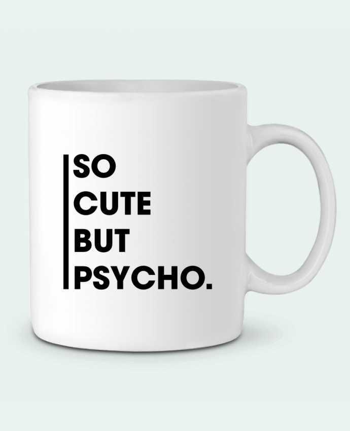 Ceramic Mug So cute but psycho. by tunetoo