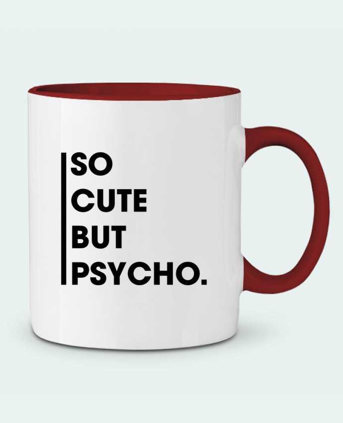 Two-tone Ceramic Mug So cute but psycho. tunetoo