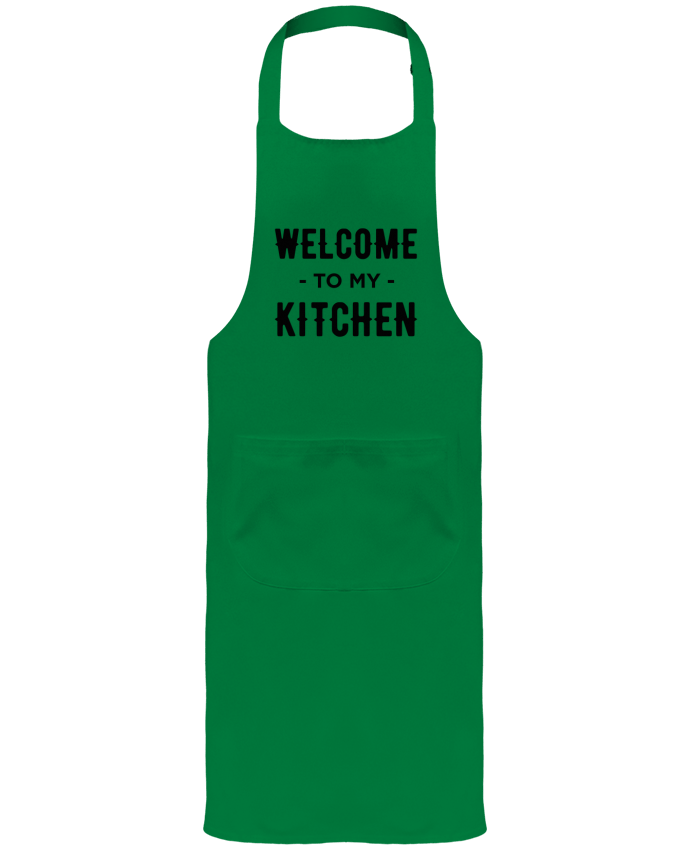 Delantal Jardinero o Somelier con Bolsillo  Welcome to my kitchen por tunetoo