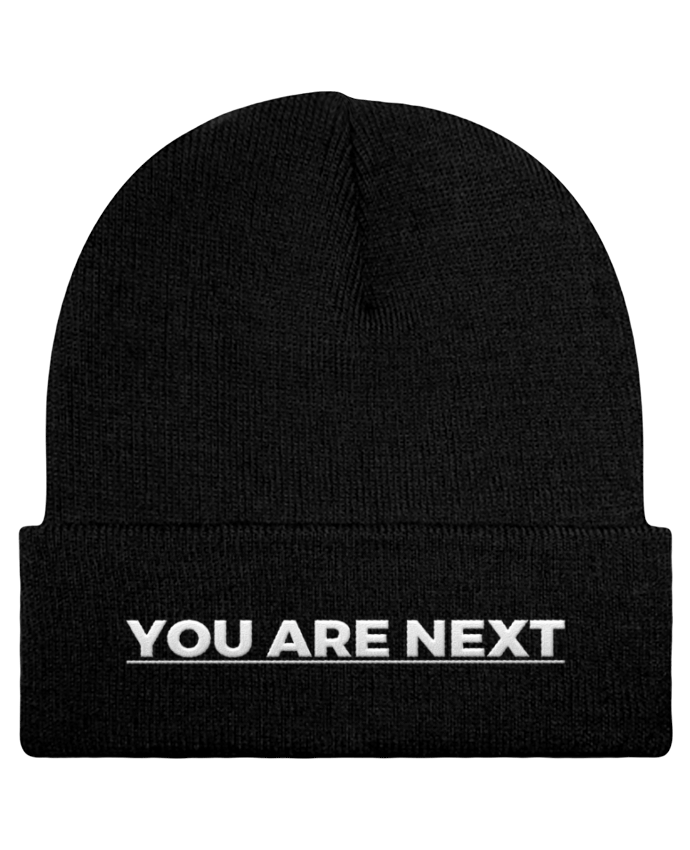 Bonnet à revers You are next par tunetoo
