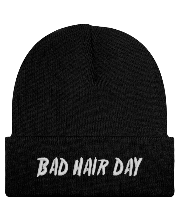 Bonnet à revers Bad hair day par tunetoo