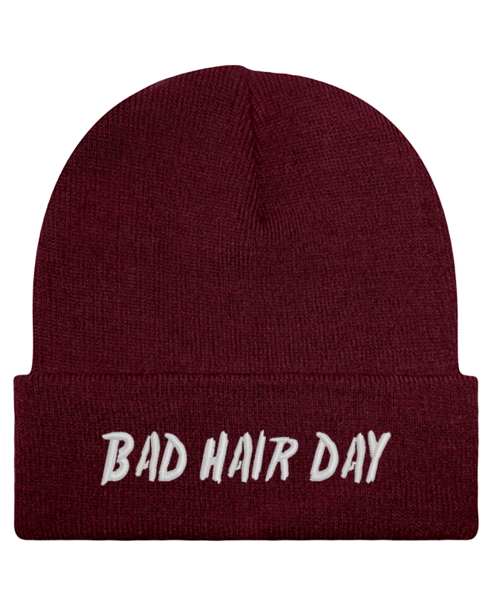 Bonnet à revers Bad hair day par tunetoo