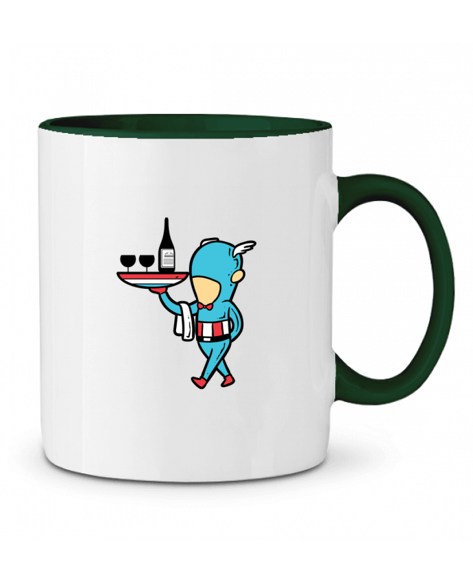 Two-tone Ceramic Mug Restaurant flyingmouse365