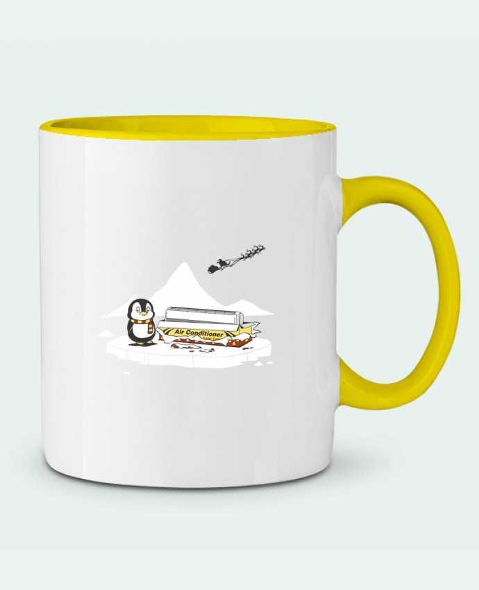 Two-tone Ceramic Mug Christmas Gift flyingmouse365