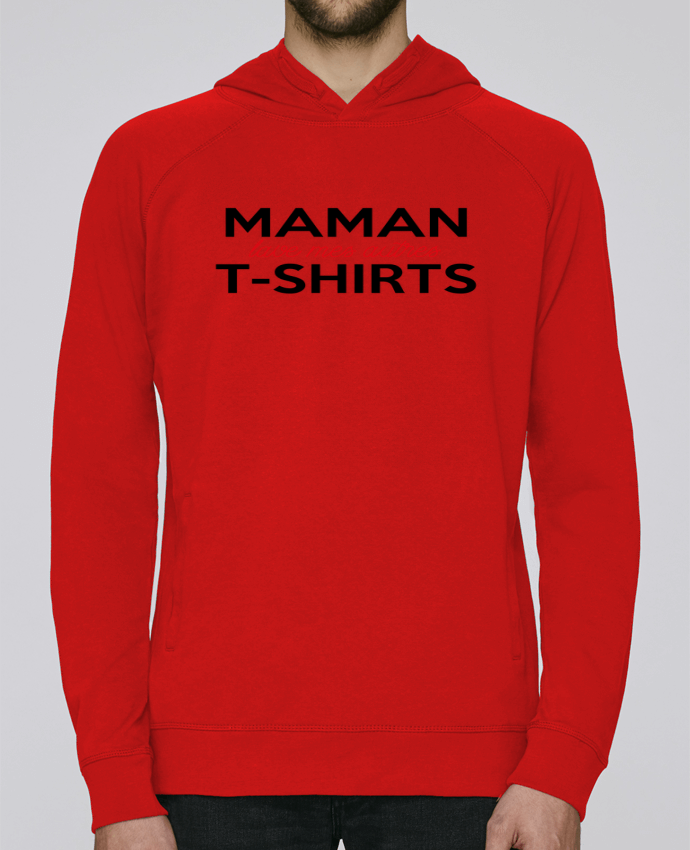 Hoodie Raglan sleeve welt pocket Maman lave mes autres t-shirts by tunetoo