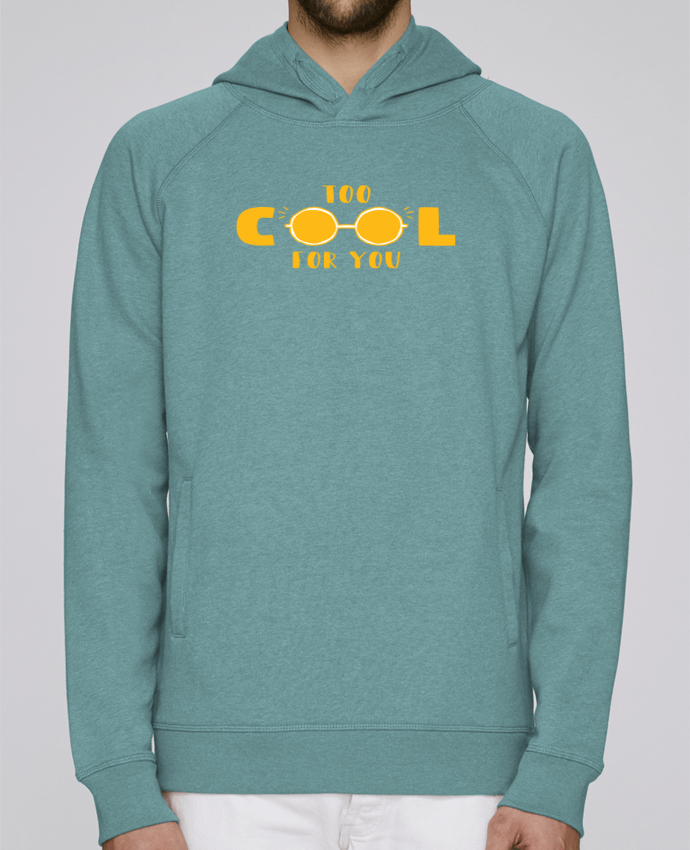 Sweat capuche homme Too cool for you par tunetoo