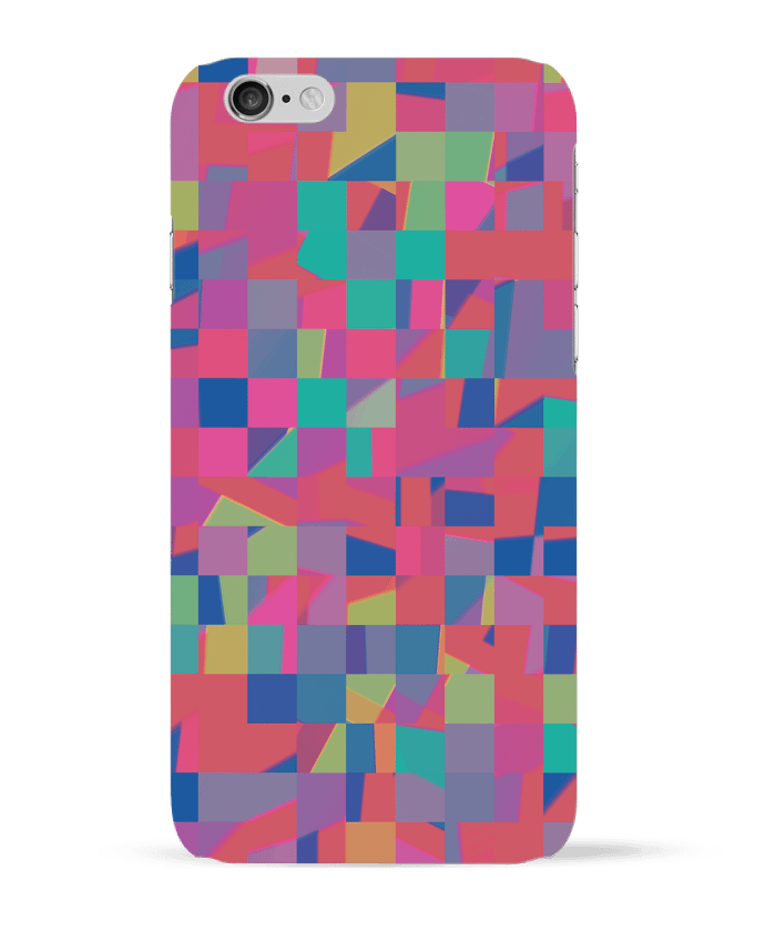 Case 3D iPhone 6 Pink Check by L'Homme Sandwich