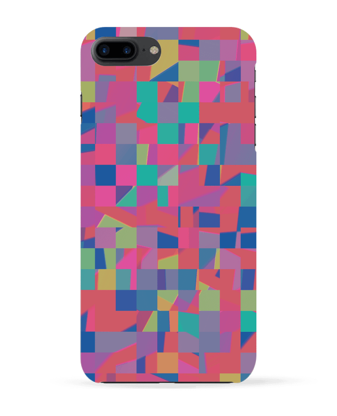 Case 3D iPhone 7+ Pink Check by L'Homme Sandwich
