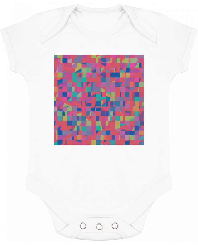 Baby Body Contrast Pink Check by L'Homme Sandwich