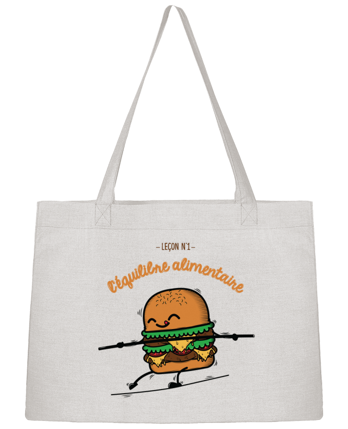 Shopping tote bag Stanley Stella Equilibre alimentaire by PTIT MYTHO