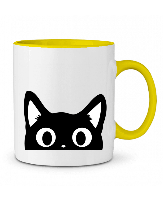 Two-tone Ceramic Mug Chat Nana