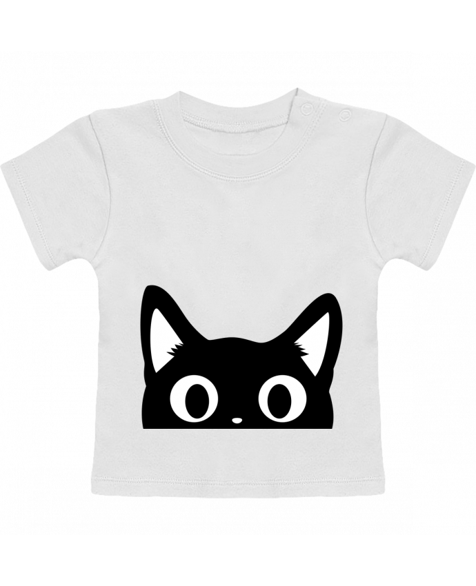 T-Shirt Baby Short Sleeve Chat manches courtes du designer Nana