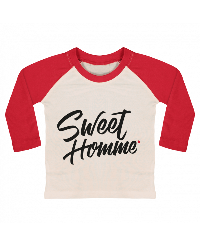 T-shirt baby Baseball long sleeve Sweet Homme by Nana