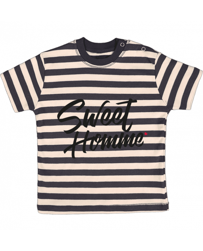 Camiseta Bebé a Rayas Sweet Homme por Nana