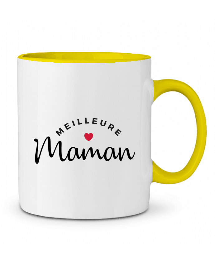 Two-tone Ceramic Mug Meilleure Maman Nana