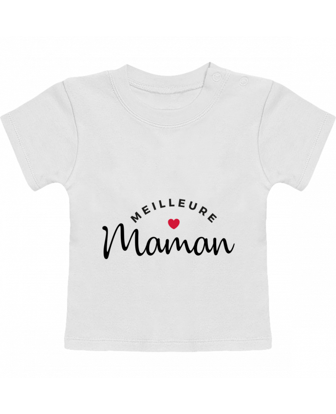 T-shirt bébé Meilleure Maman manches courtes du designer Nana