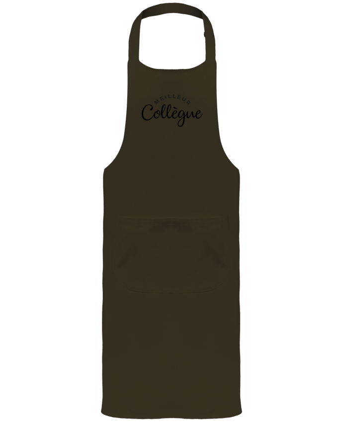 Garden or Sommelier Apron with Pocket Meilleur Collègue by Nana