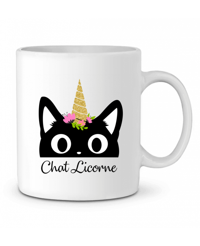Ceramic Mug Chat Licorne by Nana