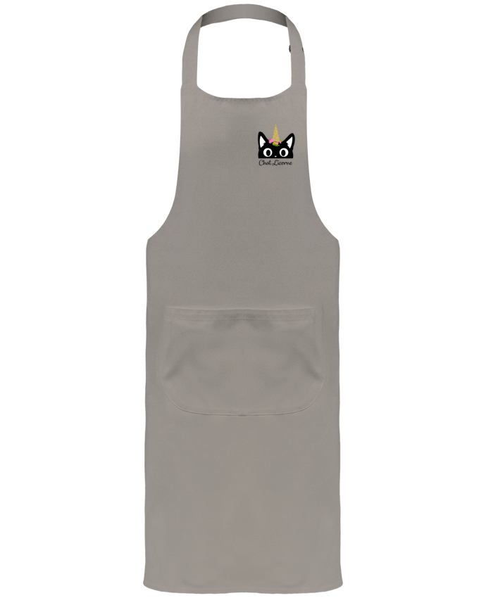 Tablier avec poches Chat Licorne par Nana