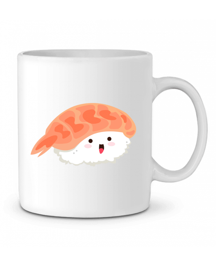 Ceramic Mug Sushis Crevette by Nana