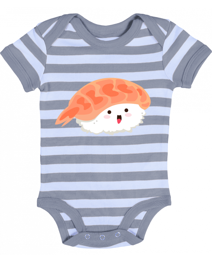 Baby Body striped Sushis Crevette - Nana