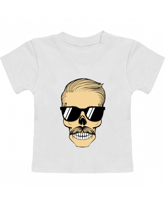 T-Shirt Baby Short Sleeve Poker Face manches courtes du designer Spadesclubs