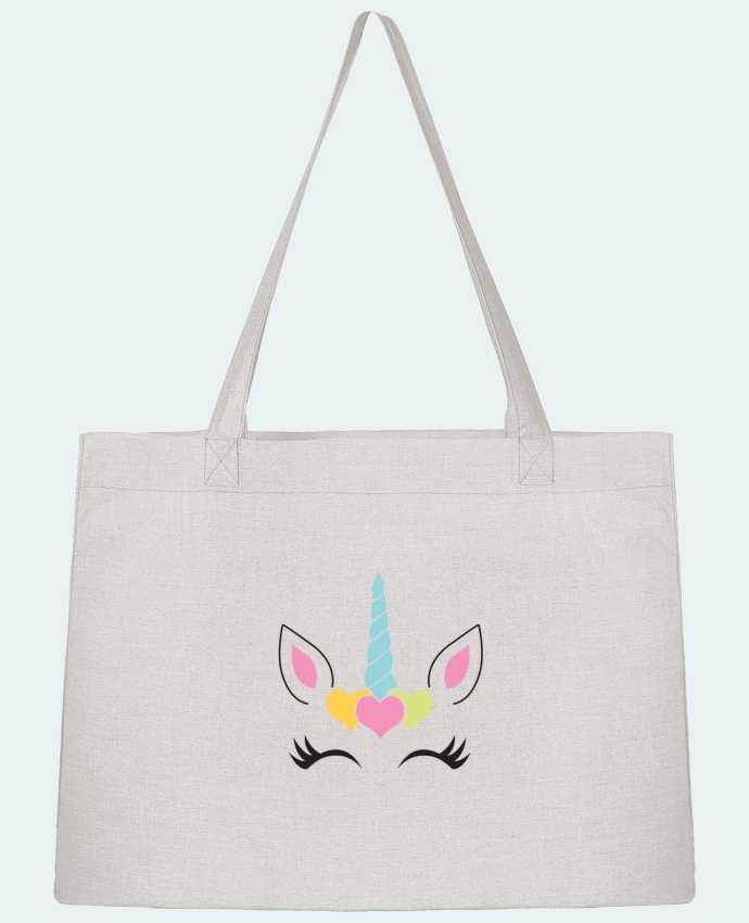 Shopping tote bag Stanley Stella Unicorn by tunetoo