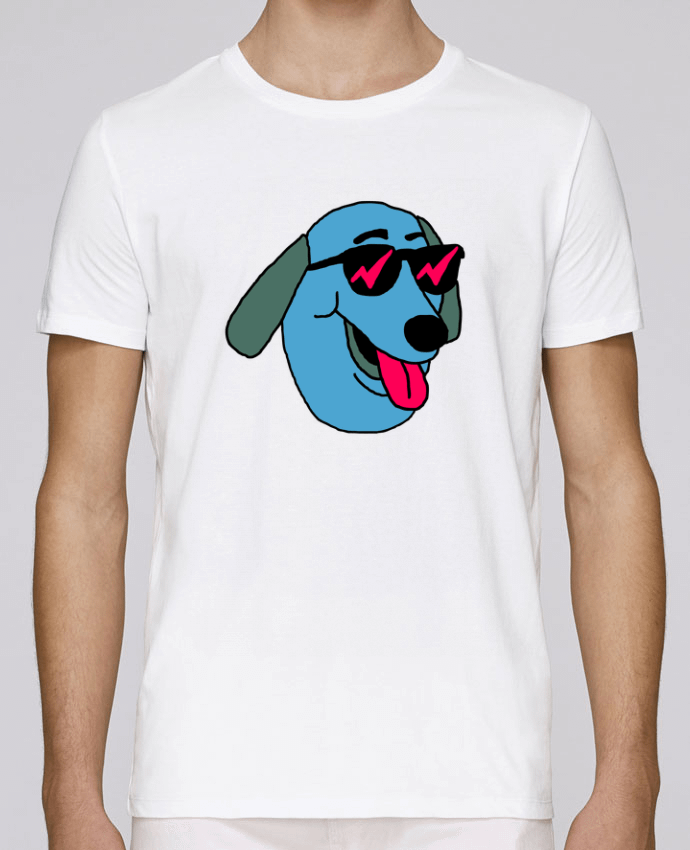 T-shirt crew neck Stanley leads Bluedog by Nick cocozza