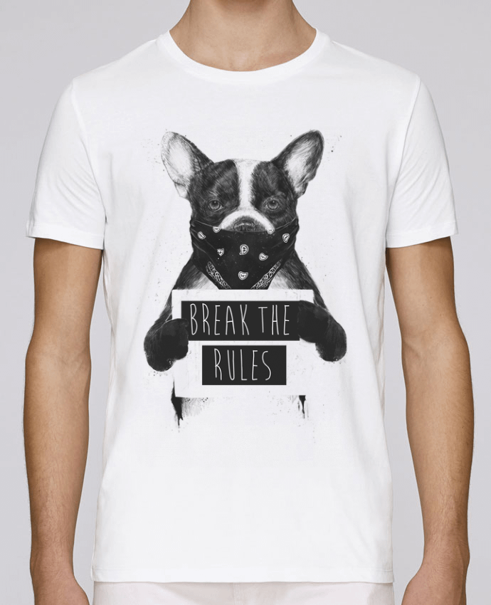 Unisex T-shirt 150 G/M² Leads rebel_dog by Balàzs Solti