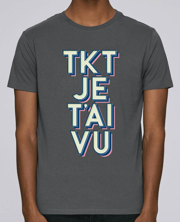 T-shirt crew neck Stanley leads TKT JE T'AI VU by Promis