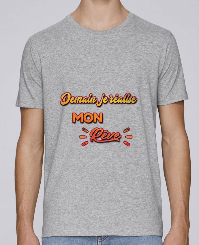 Unisex T-shirt 150 G/M² Leads Demain je réalise mon rêve ! by MotorWave's