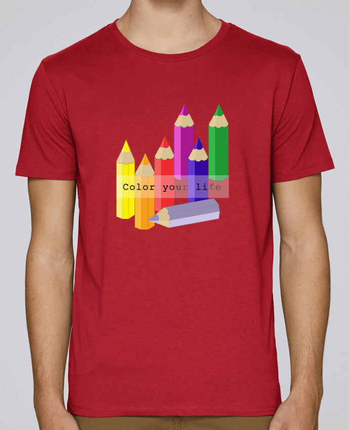 Unisex T-shirt 150 G/M² Leads Color your life by Les Caprices de Filles