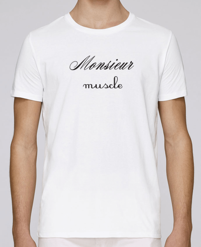 Unisex T-shirt 150 G/M² Leads Monsieur muscle by Les Caprices de Filles