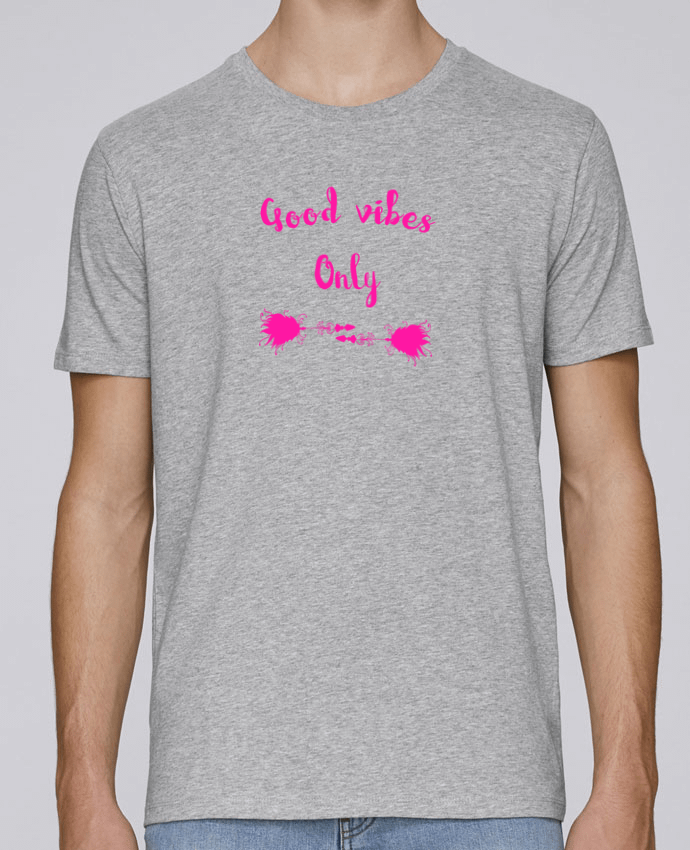 T-shirt crew neck Stanley leads Good vibes only by Les Caprices de Filles