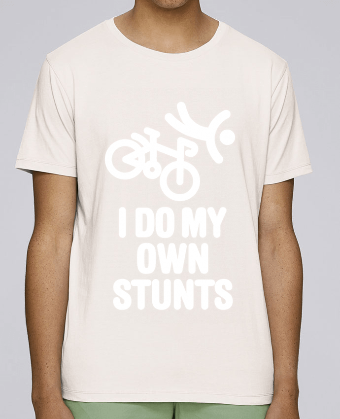 T-shirt crew neck Stanley leads I do my own stunts bike 2 by LaundryFactory
