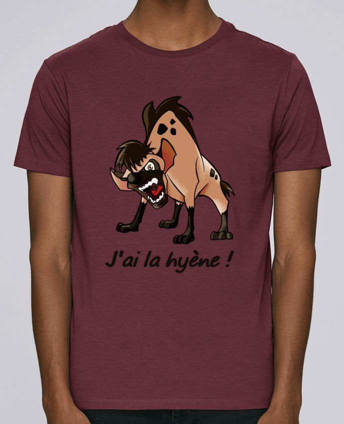 Camiseta Cuello Redondo Stanley Leads J'ai la Hyène por Le Cartooniste