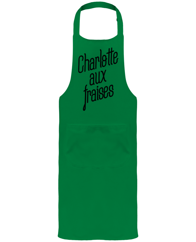 Tablier avec poches Charlotte aux fraises par tunetoo