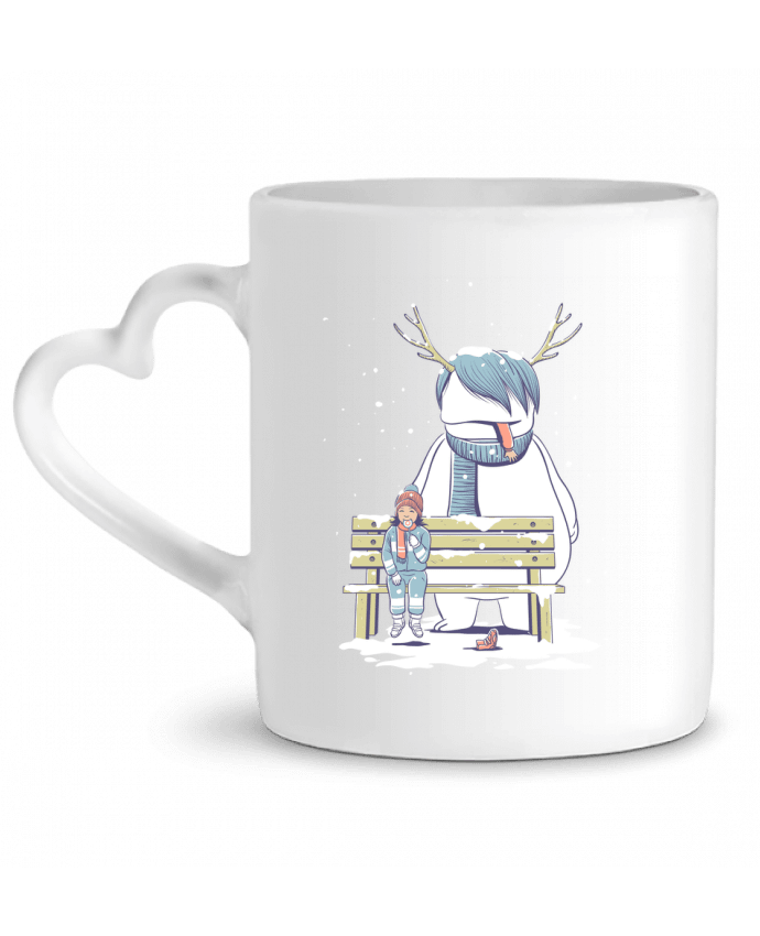 Taza Corazón Yummy por flyingmouse365