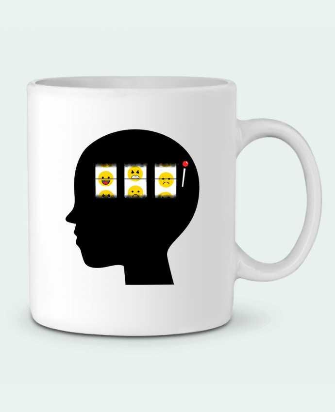 Taza Cerámica Mood of the day por flyingmouse365