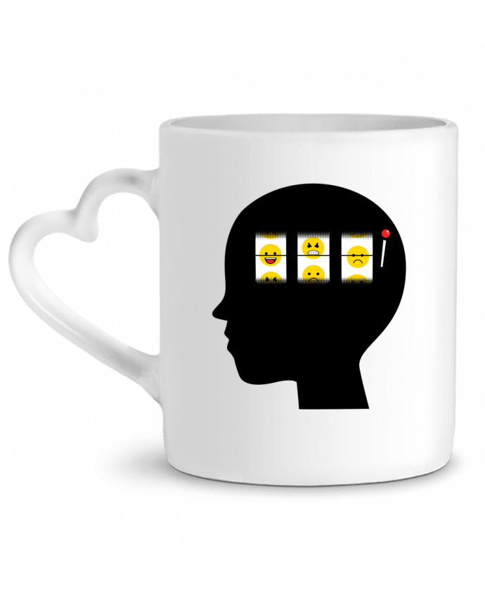 Mug Heart Mood of the day by flyingmouse365