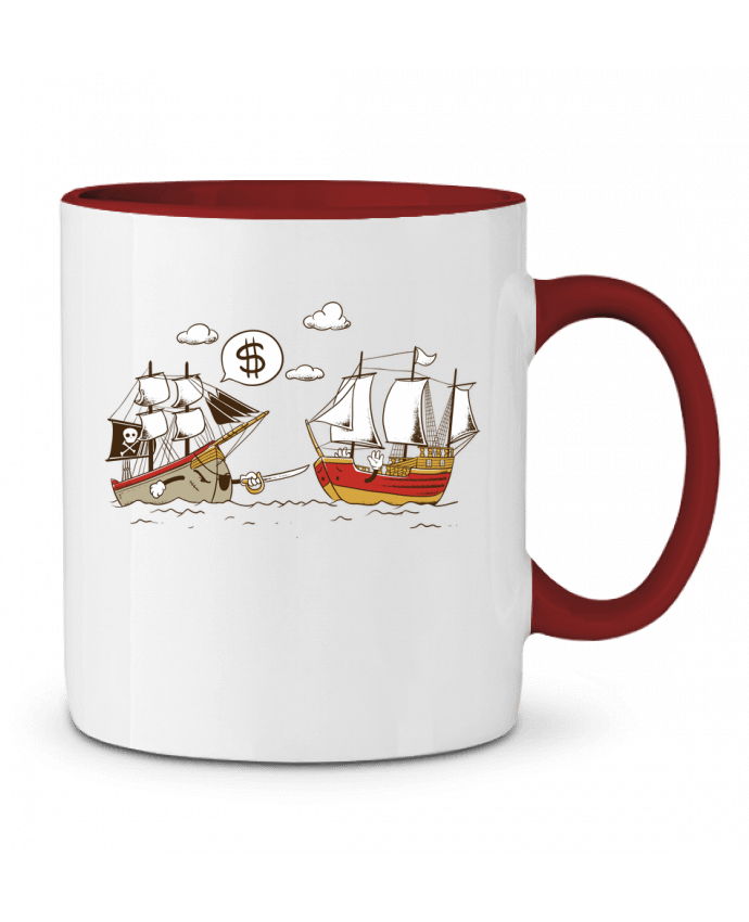 Mug bicolore Pirate flyingmouse365