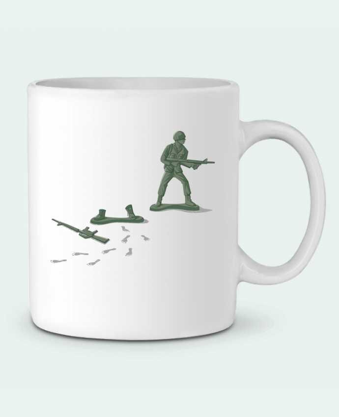 Taza Cerámica Deserter por flyingmouse365