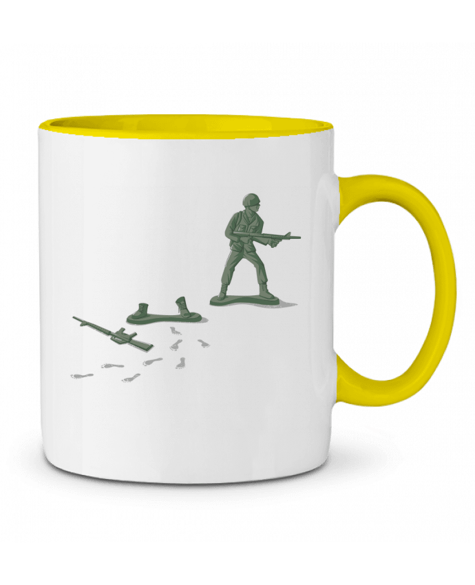 Two-tone Ceramic Mug Deserter flyingmouse365