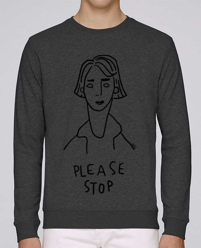 Sweatshirt PLEASE STOP par RSTLL