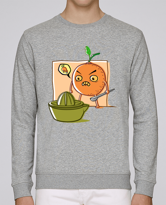 Sweatshirt Angry Orange par SirCostas