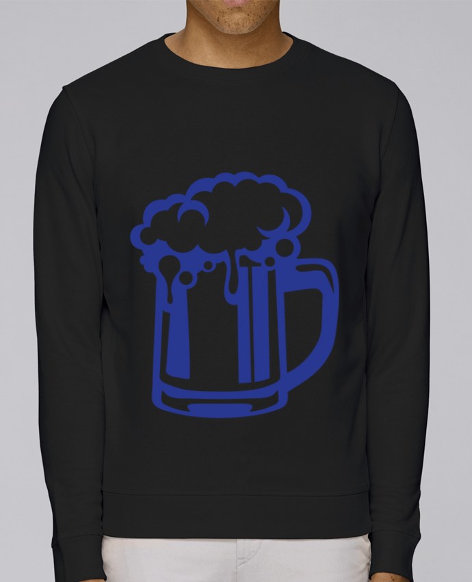 Sweatshirt biere alcool verre mousse verre chope par Achille