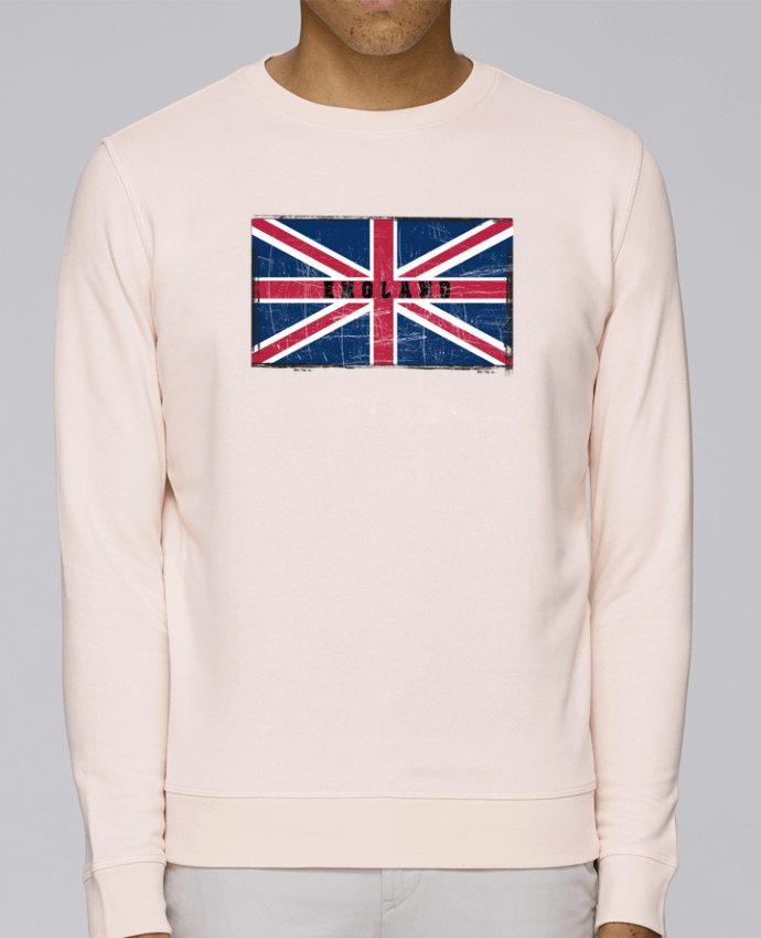 Unisex Sweatshirt Crewneck Medium Fit Rise Drapeau anglais by Les Caprices de Filles