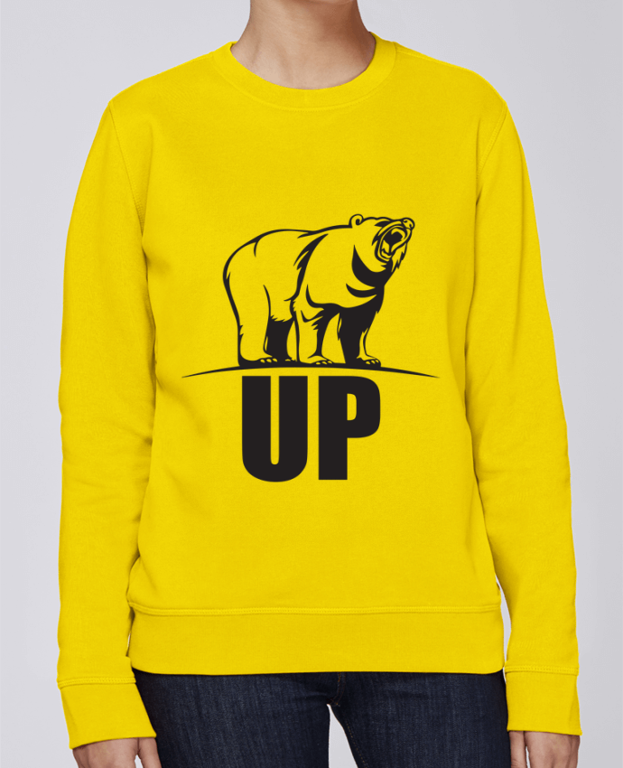 Unisex Sweatshirt Crewneck Medium Fit Rise UP by BFvectory