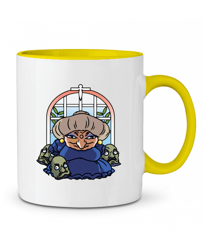 Taza Cerámica Bicolor Yubaba tattooanshort